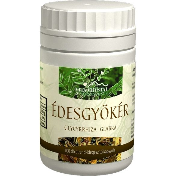 Vita Crystal Édesgyökér kapszula 100x
