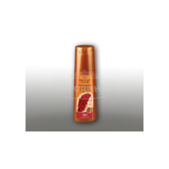 Henna Color hajsampon piros és vörös árny.hajhoz 250ml 250ml