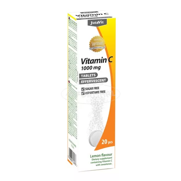 Jutavit C-vitamin pezsgőtabletta 1000mg citrom 20x
