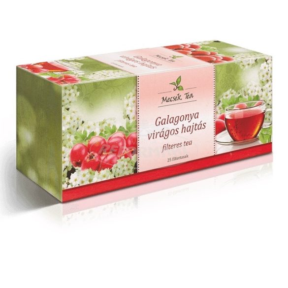 Mecsek galagonya virágos hajtás tea filteres 25x1,5g 25x