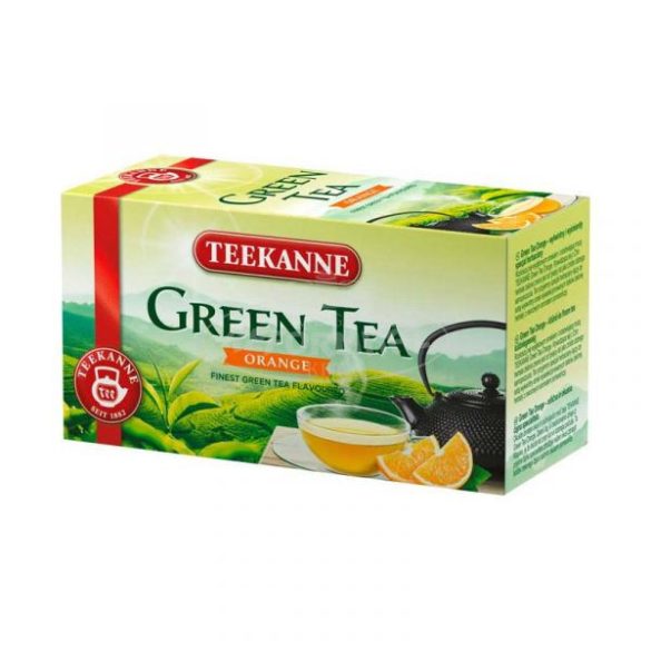 Teekanne zöld tea Orange 20x
