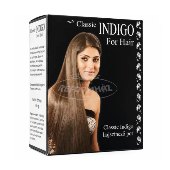 Classic Indigo hajszinező por 100g