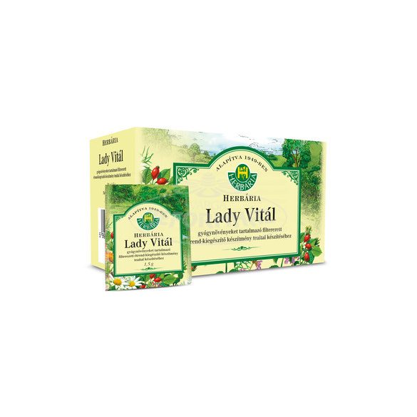 Herbária Lady Vitál filteres 20x 1,5g 20x