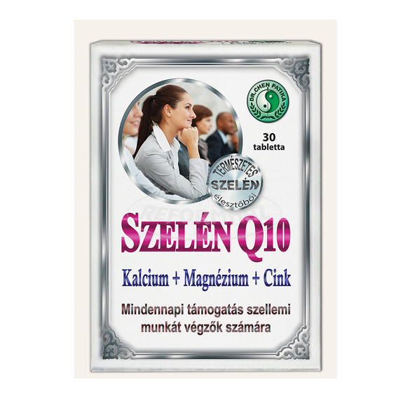 Dr.Chen Szelén Q10 Kalcium Magnesium Cink tabletta 30x