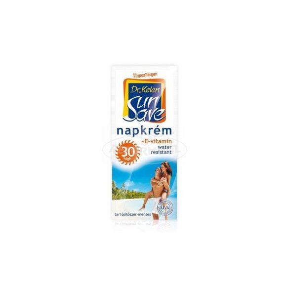 Sunsave napkrém 30F e vitaminnal 12ml