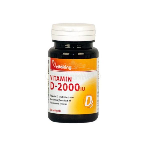 Vitaking D vitamin 2000 kapszula 90x
