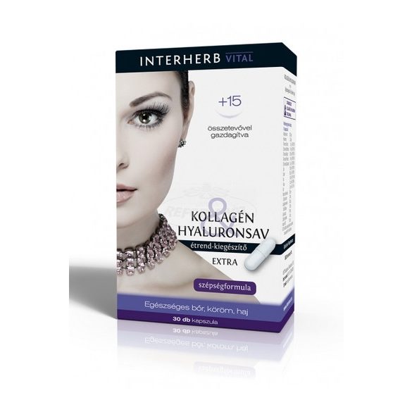 Interherb Kollagén Hyaluronsav Extra kapszula 30x 30x