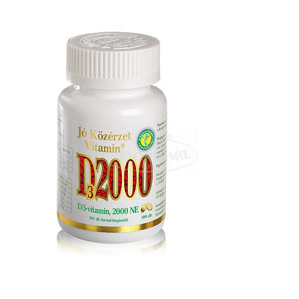 Jó közérzet D3 vitamin 2000NE kapszula 100x