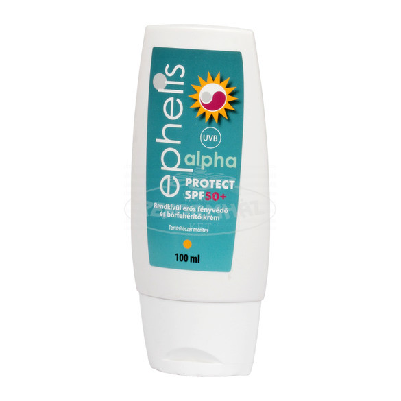 Ephelis Alpha Protect SPF50+ fényvédő krém 100ml