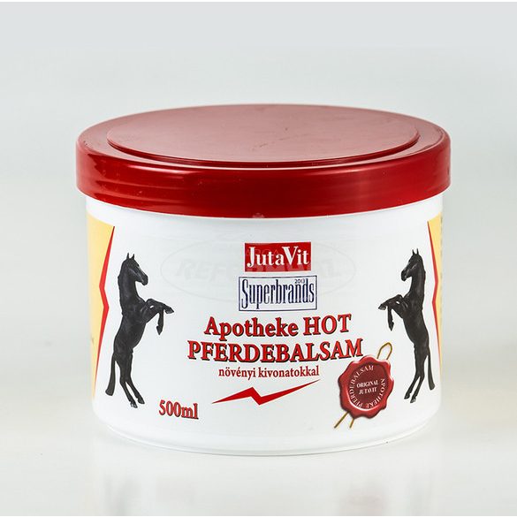 Jutavit Apotheke Hot Pherdebalzsam 500ml