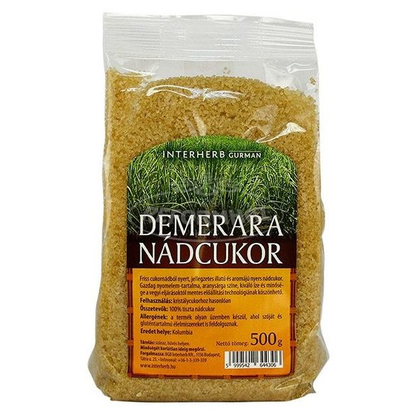 Interherb Gurman Nádcukor természetes 500g