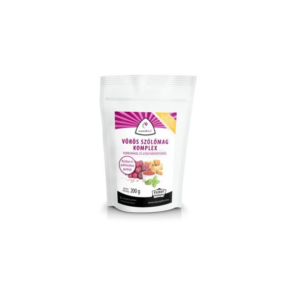 Pharmacoidea Mentalfitol vörös szőlőmag őrlemény+kurkuma 200g