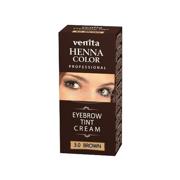 Henna Color szempilla és szemöldök porfesték barna 1.5g