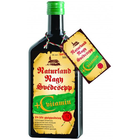 Naturland Nagy Svédcsepp+C vitamin 500ml