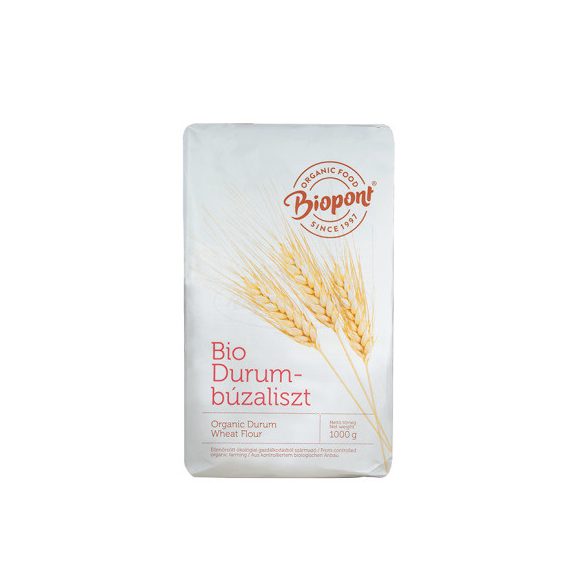 Biopont Durumbúzaliszt sima bio 1kg