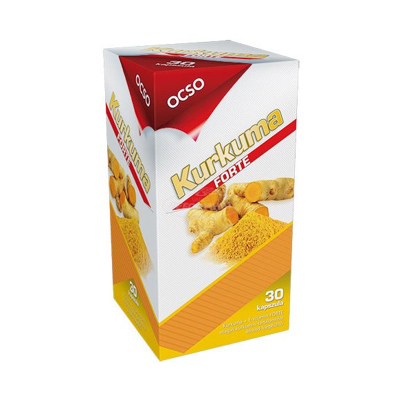 Ocso Kurkuma + E-vitamin forte 30x