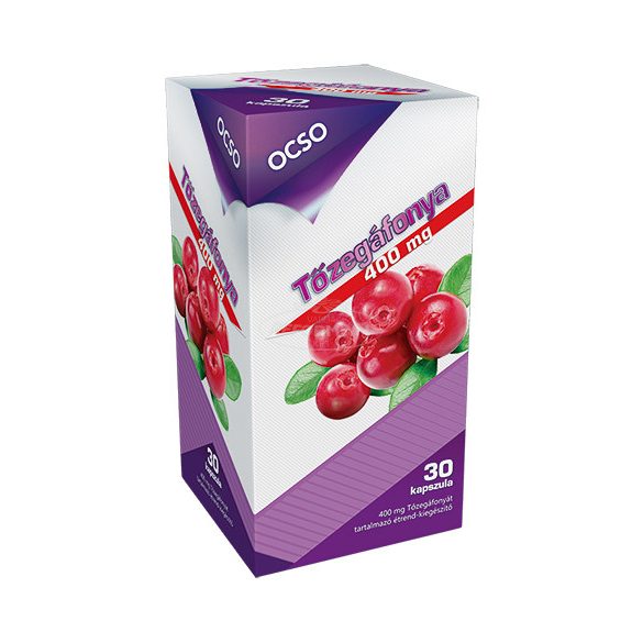 Ocso Tőzegáfonya 400mg kapszula 30x