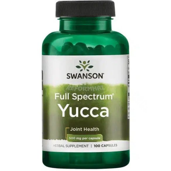 Swanson Yucca 500mg kapszula 100x