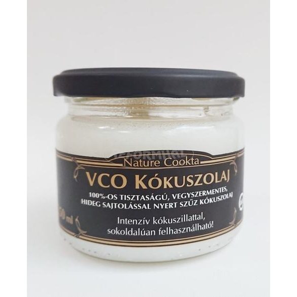 Nature cookta kókuszolaj VCO 250ml