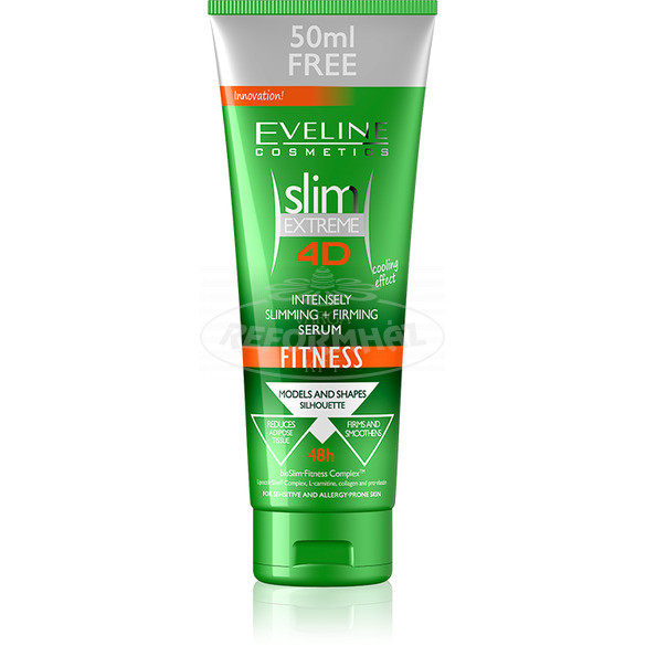 Eveline Slim Extreme 4D karcsúsító Fitness szérum 48h 250ml