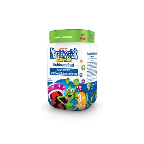 Marslakócskák Gumivitamin Echinaceával 60x