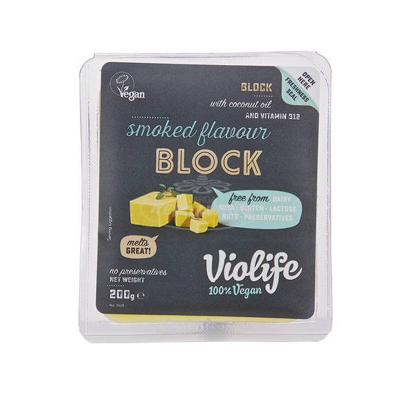 Violife növényi sajt füstölt 200g