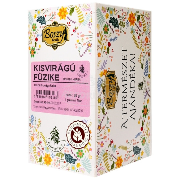 Boszy tea Kisvirágú füzike filteres tea 20x1g 20x