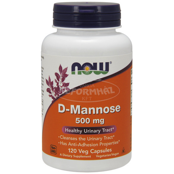 Now D-Mannose 500mg kapszula 120x