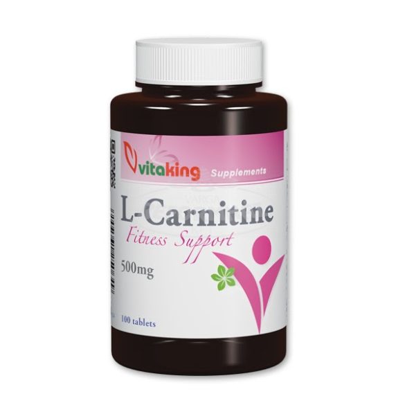 Vitaking L-Carnitine 500mg tabletta 100x