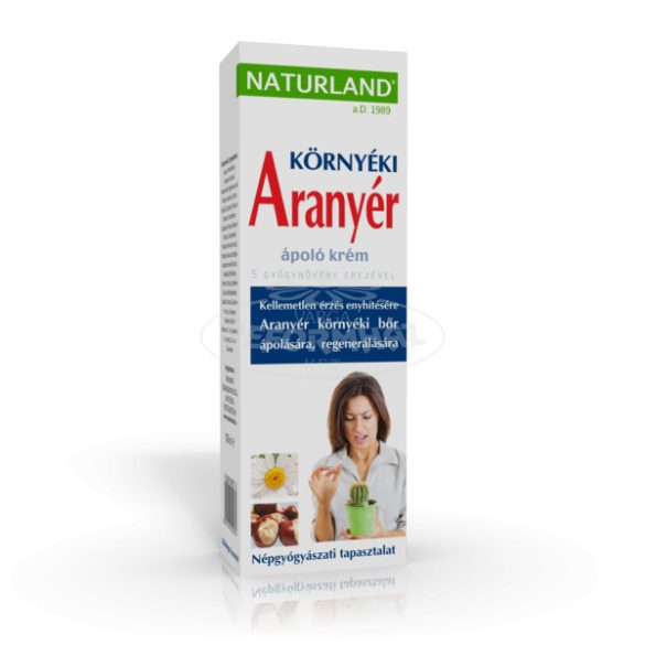 Naturland Aranyér környéki ápoló krém 100ml