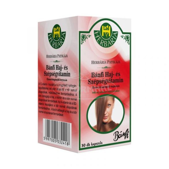 Bánfi haj- és szépségvitamin kapszula 30x