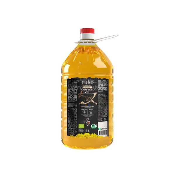 Solio hidegen sajtolt repceolaj 100% pet palackba 5l
