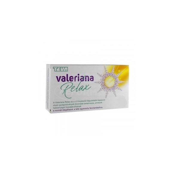 Valeriana relax növényi étrkieg.lágyzs.kapszula Teva 60x
