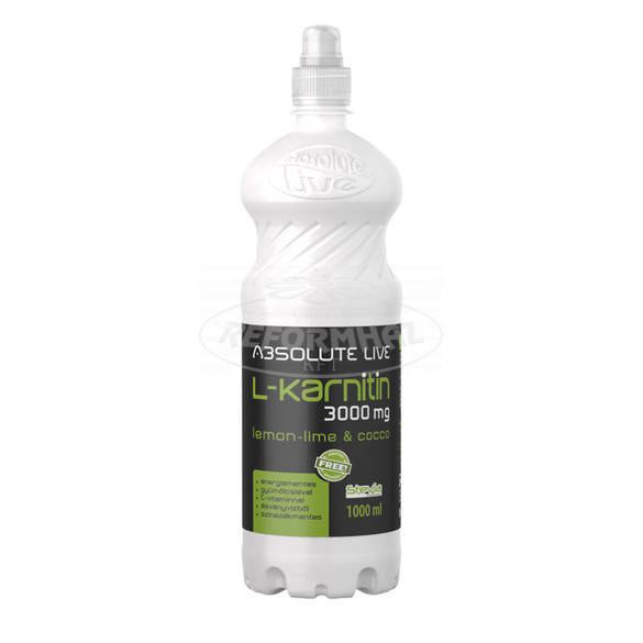 Absolute Live L-Karnitin 3000mg lemon-lime&cocco 1000ml
