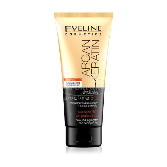 Eveline Argán + Keratin exkluzív hajbalzsam 8in1 200ml