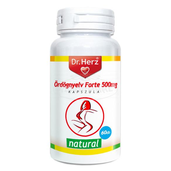 Dr Herz Ördögnyelv Forte 500mg kapszula 60x