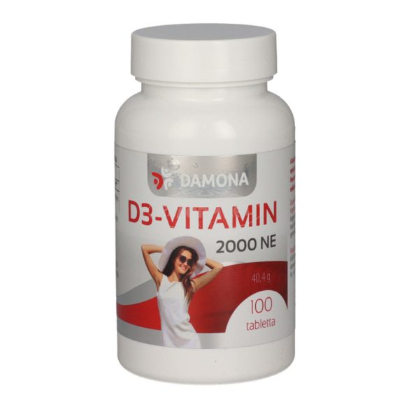 Damona D3-vitamin 2000NE tabletta 100x