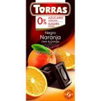 Torras Diabetikus narancsos étcsokoládé HCN 75g