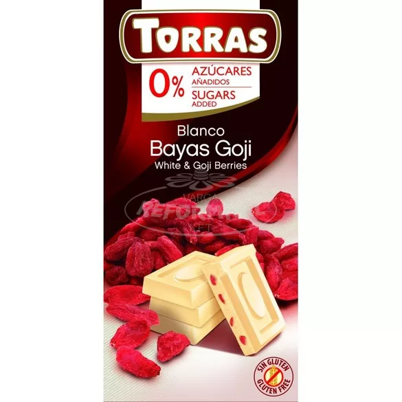 Torras Diabetikus goji bogyós fehércsoki HCN 75g