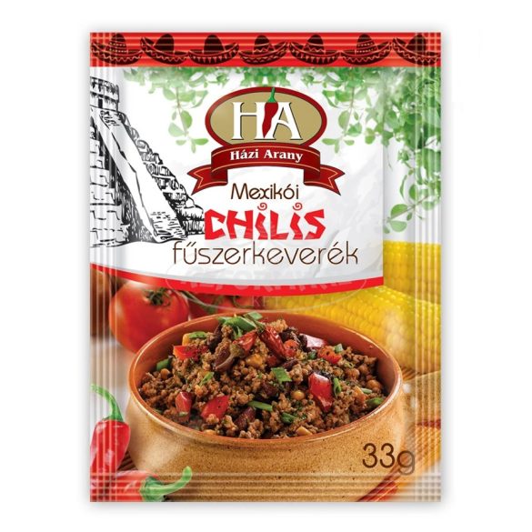 HA.fűszerkeverék mexikói chilis 33g
