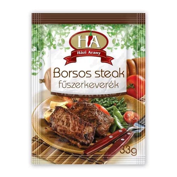 HA.Fűszerkeverék Borsos Steak 33g