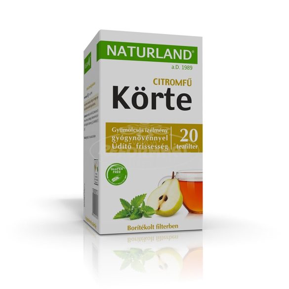 Naturland gyümölcstea körte citromfű tea 20x2g 20x