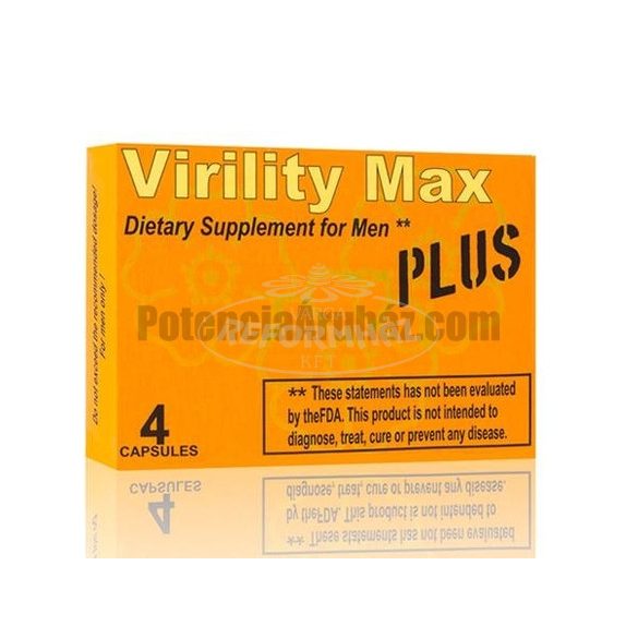 Virility max plus kapszula 4x