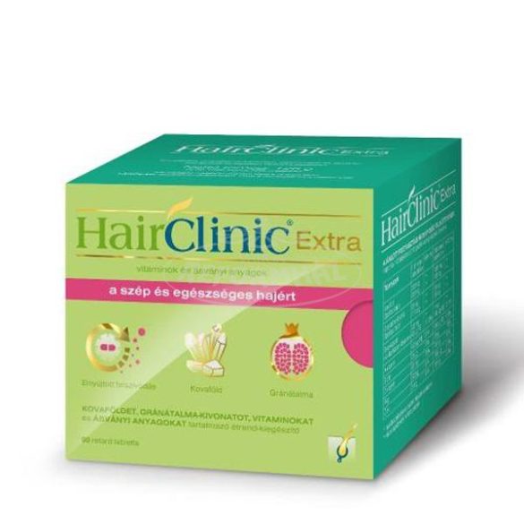 HairClinic Extra hajszépség tabletta 90x