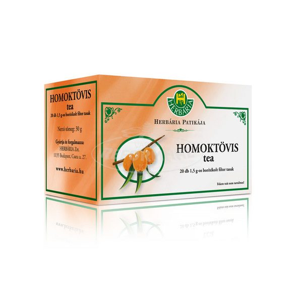 Herbária Homoktövis tea filteres 20x