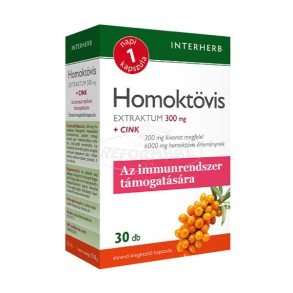 Interherb napi 1 Homoktövis extraktum kapszula 30x