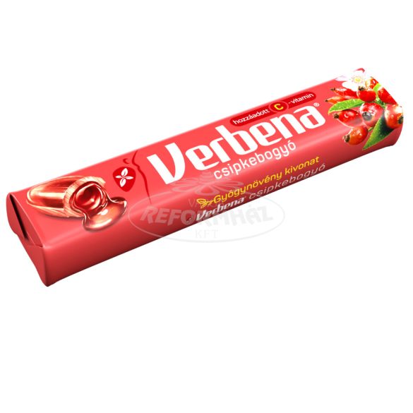 Verbena roll cukorka csipkebogyó C vitamin 32g