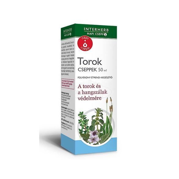 Interherb Napi Csepp Torok cseppek 50ml