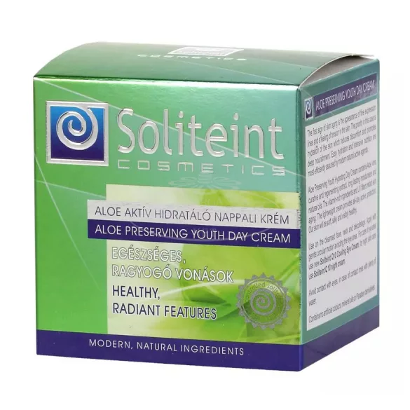 Soliteint cosmetics Aloe aktív hidratáló nappali krém 50ml