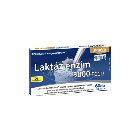 Jutavit Laktáz enzim tabletta 5000FCCU 60x 60x